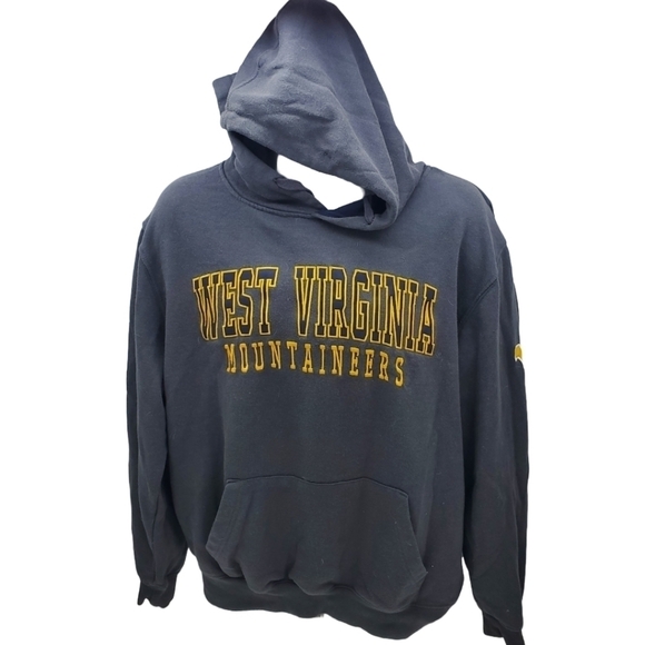 Stadium West Virginia Mountaineers NCAA Hoodie Sweatshirt Men Size Large - Picture 1 of 11
